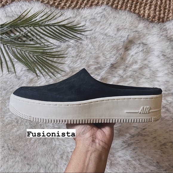 NWT 🍭 Rare Nike Air Force 1 Lovers XX Cinder Black 10.5W - Picture 2 of 7